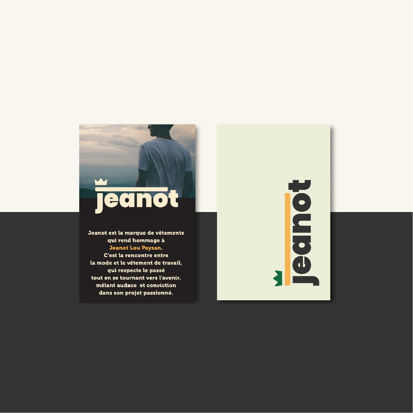 JEANOT 1 affiche les menus bas carbone et durable rodez agglomération